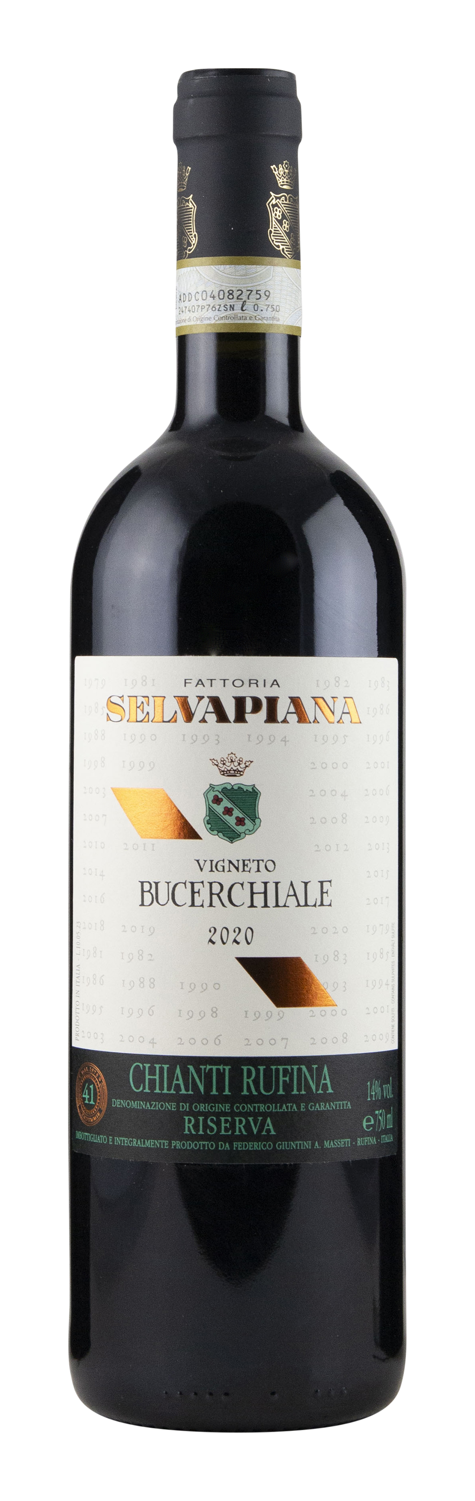 Selvapiana Chianti Rufina Riserva Bucerchiale 2020